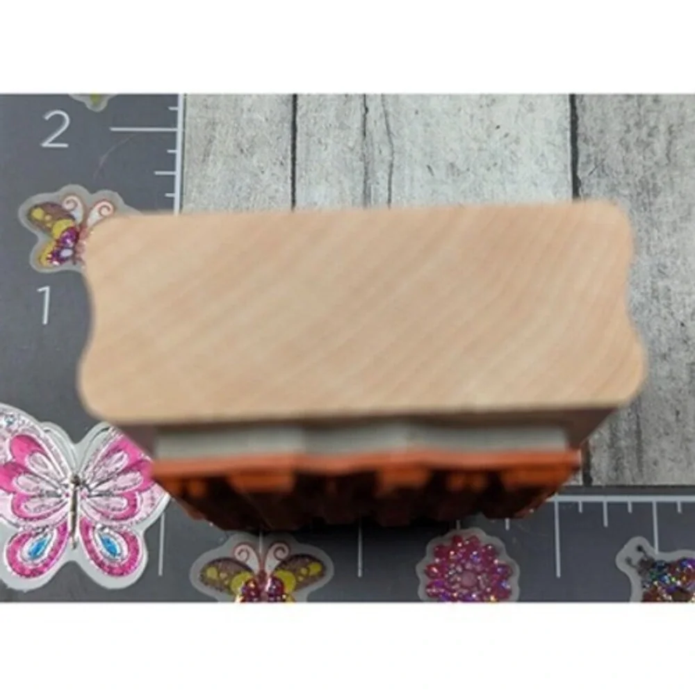 Stampin' Up! Helping Hand Listening Ear Hold Dear 1999 Rubber Stamp Wood #K22